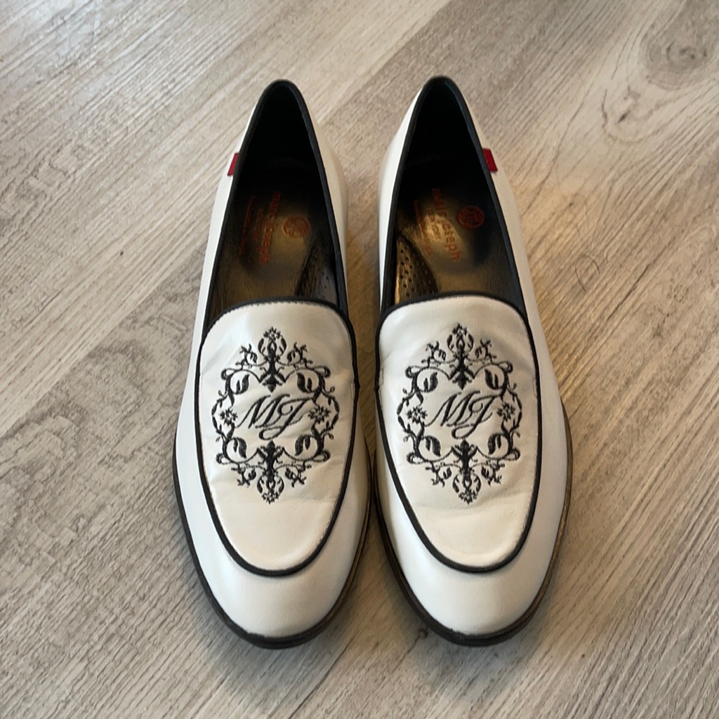 Black And White Loafers